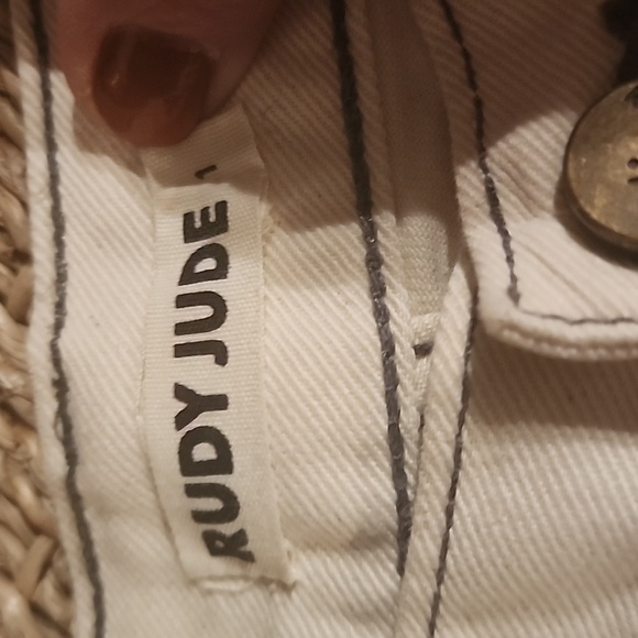 Rudy Jude Adult Utility Pants - Natural/Cream with Ink Stitch (Size 1) - Picture 2 of 4